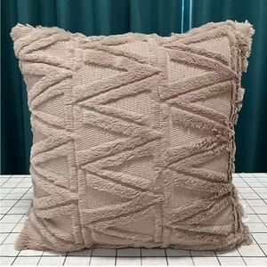 SUMMUZ Fall Pillow Cover Autumn Soft 2 pieces (Triangle Coffee,18 * 18") NWOT